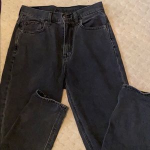 American eagle Black mom jeans